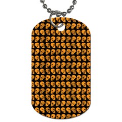 Halloween Color Skull Heads Dog Tag (one Side) by iCreate