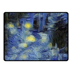 Van Gogh Inspired Fleece Blanket (small) by NouveauDesign