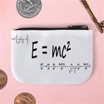 E=mc2 formula physics relativity Mini Coin Purses Back