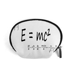 E=mc2 Formula Physics Relativity Accessory Pouches (small)  by picsaspassion