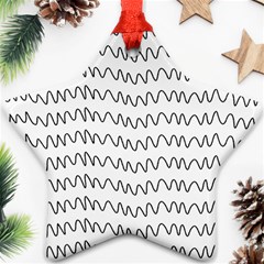 Tattoos Transparent Tumblr Overlays Wave Waves Black Chevron Star Ornament (two Sides) by Mariart
