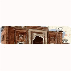 Agra Taj Mahal India Palace Large Bar Mats by Celenk