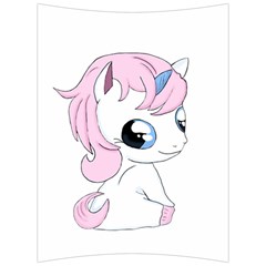 Baby Unicorn Back Support Cushion by Valentinaart