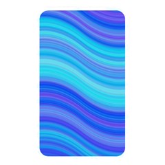 Blue Background Water Design Wave Memory Card Reader by Celenk