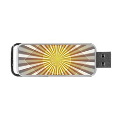 Abstract Art Modern Abstract Portable Usb Flash (one Side) by Celenk