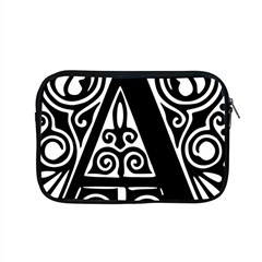 Alphabet Calligraphy Font A Letter Apple Macbook Pro 15  Zipper Case by Celenk