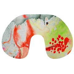 Fabric Texture Softness Textile Travel Neck Pillows by Celenk