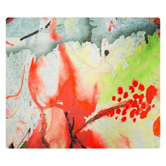 Fabric Texture Softness Textile Double Sided Flano Blanket (small)  by Celenk