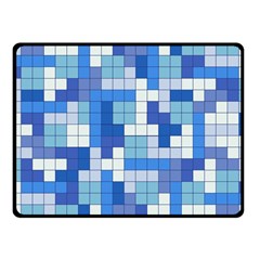 Tetris Camouflage Marine Fleece Blanket (small) by jumpercat