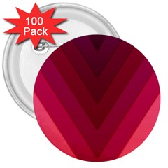 Tri 02 3  Buttons (100 Pack)  by jumpercat