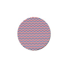 Navy Chevron Golf Ball Marker (10 Pack) by jumpercat