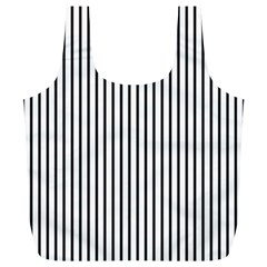 Basic Vertical Stripes Full Print Recycle Bags (l)  by jumpercat