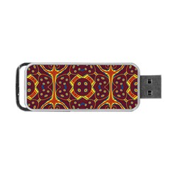 Geometric Pattern Portable Usb Flash (one Side) by linceazul
