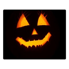 Pumpkin Helloween Face Autumn Double Sided Flano Blanket (large)  by Celenk