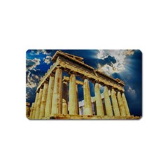 Athens Greece Ancient Architecture Magnet (name Card) by Celenk