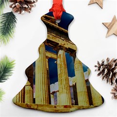 Athens Greece Ancient Architecture Ornament (christmas Tree)  by Celenk