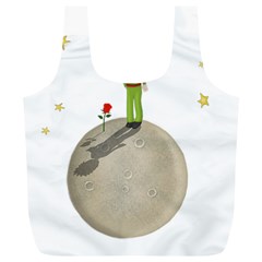 The Little Prince Full Print Recycle Bags (l)  by Valentinaart