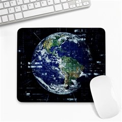 Earth Internet Globalisation Large Mousepads by Celenk