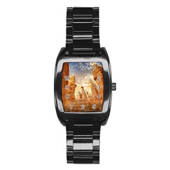 Canyon Desert Landscape Scenic Stainless Steel Barrel Watch by Celenk