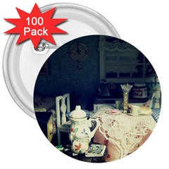 Abandonded Dollhouse 3  Buttons (100 Pack)  by snowwhitegirl