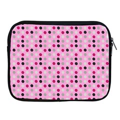 Grey Magenta Eggs On Pink Apple Ipad 2/3/4 Zipper Cases by snowwhitegirl
