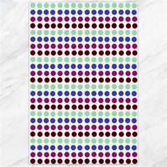 Multi White Dots Canvas 24  X 36  by snowwhitegirl