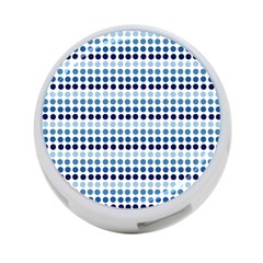 Blue Dots 4-port Usb Hub (two Sides)  by snowwhitegirl