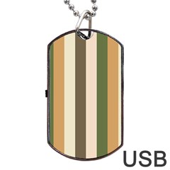 Earth Goddess Dog Tag Usb Flash (two Sides) by snowwhitegirl