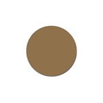 Brownish Golf Ball Marker (10 pack) Front