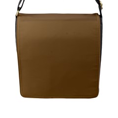Brownish Flap Messenger Bag (l)  by snowwhitegirl