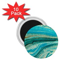 Mint,gold,marble,nature,stone,pattern,modern,chic,elegant,beautiful,trendy 1 75  Magnets (10 Pack)  by NouveauDesign