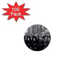 1927 Solvay Conference On Quantum Mechanics 1  Mini Magnets (100 Pack)  by thearts