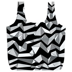 Polynoise Lowpoly Full Print Recycle Bags (l)  by jumpercat