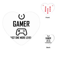 Gamer Playing Cards (heart)  by Valentinaart