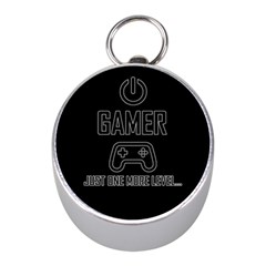 Gamer Mini Silver Compasses by Valentinaart