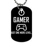 Gamer Dog Tag (One Side) Front