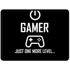 Gamer Fleece Blanket (large)  by Valentinaart