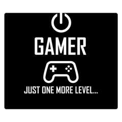 Gamer Double Sided Flano Blanket (small)  by Valentinaart