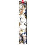 Time Abstract Dali Symbol Warp Large Book Marks Front