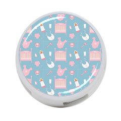Baby Pattern 4-port Usb Hub (one Side) by snowwhitegirl