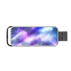 Background Art Abstract Watercolor Portable Usb Flash (two Sides) by Nexatart