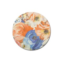 Texture Fabric Textile Detail Magnet 3  (round) by Nexatart
