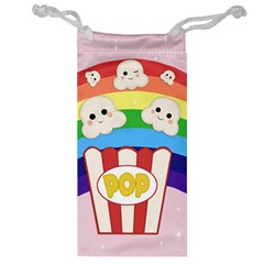 Cute Kawaii Popcorn Jewelry Bag by Valentinaart