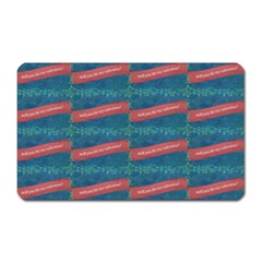 Valentine Day Pattern Magnet (rectangular) by dflcprints