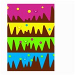 Illustration Abstract Graphic Large Garden Flag (Two Sides) Back