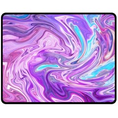 Abstract Art Texture Form Pattern Fleece Blanket (medium)  by Nexatart