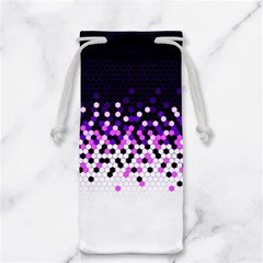 Flat Tech Camouflage Reverse Purple Jewelry Bag by jumpercat