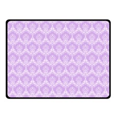 Damask Lilac Fleece Blanket (small) by snowwhitegirl