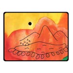 Mountains Fleece Blanket (Small) 50 x40  Blanket Front
