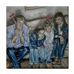 The Nobodies Face Towel by redmaidenart